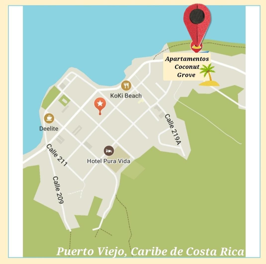 Cabinas Coconut Grove Puerto Viejo de Talamanca Екстериор снимка